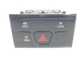 WŁĄCZNIK ŚWIATEŁ AWARYJNYCH VW GOLF VIII 5H0925200T PRZYCISK AWARYJNE
