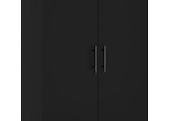 Szafka wisząca czarna 695x34x90 cm WM-828445