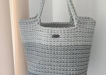 Torebka ze sznurka handmade