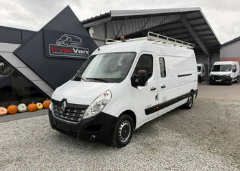 Renault Master max L3H2 brygadówka 5-osobowa doka full opcja!