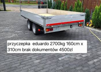 Przyczepka 2700kg Eduard