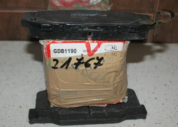 GDB1190 - TRW - KLOCKI HAMULC. TOYOTA PREVIA 90-96 (+ABS) Ze