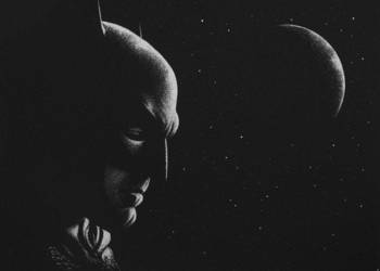 Batman - Obraz ręcznie grawerowany w blasze ... Prezent