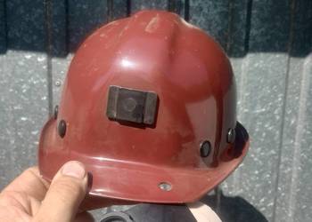 Kask górniczy zabytkowy