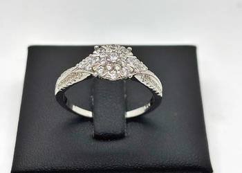 Nowy Srebrny Rodowany Pierścionek pr 925 3,70g (Rozmiar 23) Nowy Srebrny Rodowany Pierścionek pr 925 3,70g (Rozmiar 23)