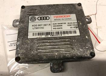 PRZETWORNICA XENON AUDI A3 8V 4G0907397R MODUŁ ZASILAJĄCY, OŚWIETLENIA