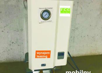 Piec elektryczny mobilny do wygrzewania podłogówki - najem
