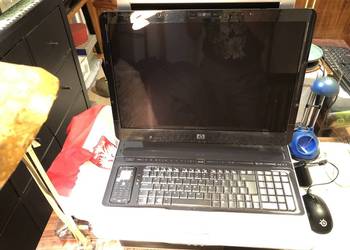 Laptop HP Pavilion HDX 9300 z uszkodzoną płytą główną, bez DDR2, HDD;