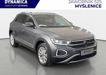 Volkswagen T-Roc VAT 23% Style 1.5TSI 150KM DSG 2023 r., salon PL, I właśc…