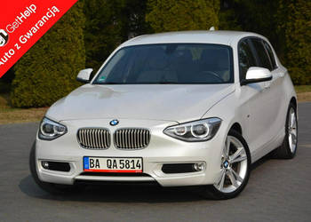 BMW 125 Biała Perła Urban Bi-Xenon Ledy Skóry el. fotele Parktronic ASO BM…