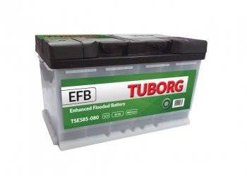 Akumulator Tuborg EFB 12V 85Ah 800A