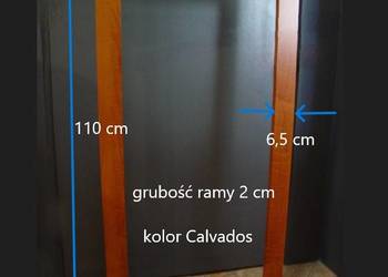 Rama, oprawa, front 60 x 110 x 6,5 x 2 cm kolor Calvados Grusza Polna