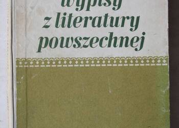 Wypisy z literatury powszechnej dla szkół średnich, Lesław E