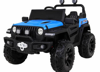 DUŻE auto terenowe 4x4 Master Of Terrain 12V napęd 2x4 4x4 dla dzieci