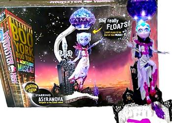 Monster High lalka Astranova seria Boo York UNIKAT