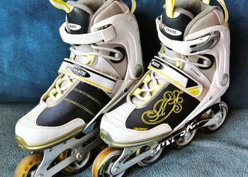 Rolki Hy Skate, rozmiar 41,0 wkładki 25,5 cm ABEC 7 Ochraniacze