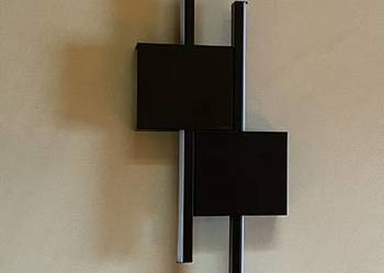 Lampa kinkiet liniowa czarna LED 60cm