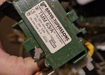 TMM Jednofazowy transformator breve 230v 24v tmm63/a