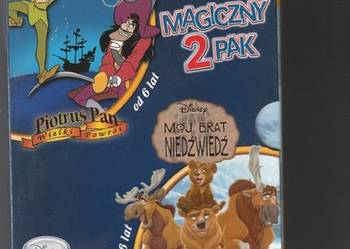 Magiczny 2 pak Piostruś Pan+Mój brat niedźwiedź