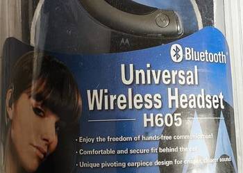 zestaw słuchawkowy Bluetooth Motorola H605