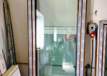 Drzwi balkonowe PCV - 91,0 x 223,0 ZŁOTY DĄB DWUSTRONNY KOL