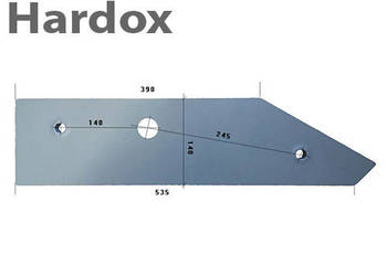 Płoza HARDOX sukov-4 części do pługa SUKOV