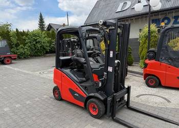 Wózek widłowy LINDE H14D diesel duplex wolny skok 391 H16
