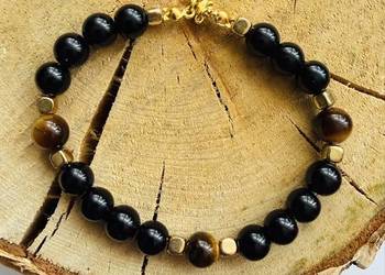 Bransoletka damska z kamieni naturalnych