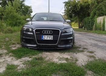 Audi rs4 b7 uszkodzony silnik. Alcantara,BBS . Odpala