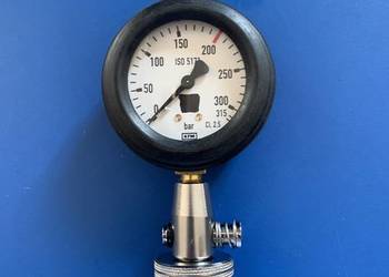 Manometr kontrolny do sprawdzania ciśnienia w butli. Nie jest do tlenu