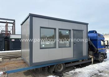 NOWY Pawilon Handlowy Kontener Biurowy Sklep Biuro CIEPŁY- DOSTĘPNY OD RĘKI