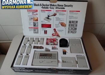 Alarm - BLACK & DECKER Bezprzewodowy System do ochrony domu.