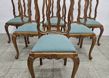 Krzesła ludwikowskie 6 sztuk Francja