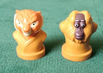 Kung Fu Panda Małpa Tygrys figurka pieczątka stempel