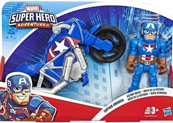 Figurka Kapitan Ameryka Motocykl Pojazd AVENGERS Super Hero
