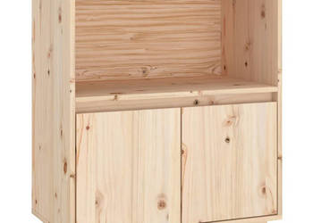 Szafka 60 x 34 x 75 cm lite drewno sosnowe WM-813520