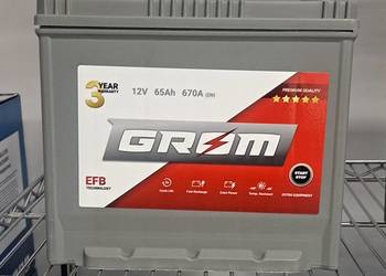Akumulator EFB START&STOP 65Ah 670A Japan L+ GROM