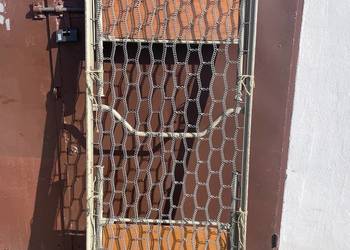 wojskowe łóżko metalowe PRL