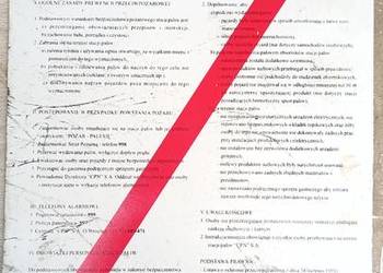 Instrukcja Przeciwpożarowa  CPN z PRL