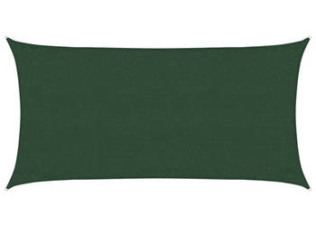 Żagiel przeciwsłoneczny 160 g/m² ciemnozielony 3x6 m HDPE WM-311460