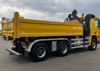 . . wywrotka 6x6 z dzwigiem Mercedes 3344 eur 5 tez leasing