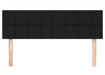 vidaXL Zagłówki do łóżka, 2 szt., czarne(SKU:346048)