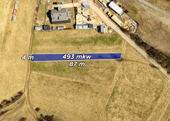 DZIAŁKA BUDOWLANA CHOCHOŁÓW | 493m2