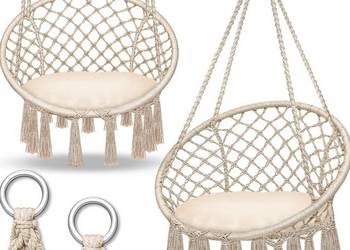 Huśtawka ażurowa bocianie gniazdo /beżowe
