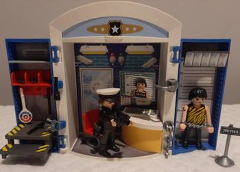 Playmobil, City Action, 70306, 51 el. Posterunek Policji w Walizce (Zabawka