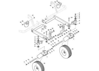 John Deere 960 - Ramię DC213526 (Podbieracz)