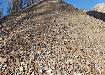 Gruz na podjazd, ceglano-betonowy, 0-63 mm, tłuczeń