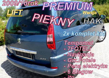 Peugeot 807 2.0hdi 136km Premium 7 foteli