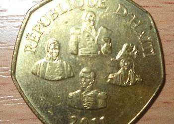 HAITI-5 GOURDES-2011 r (GENERAŁOWIE)