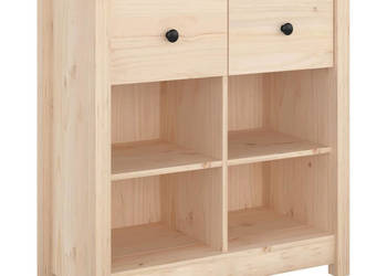 Szafka 70x35x80 cm lite drewno sosnowe WM-813764